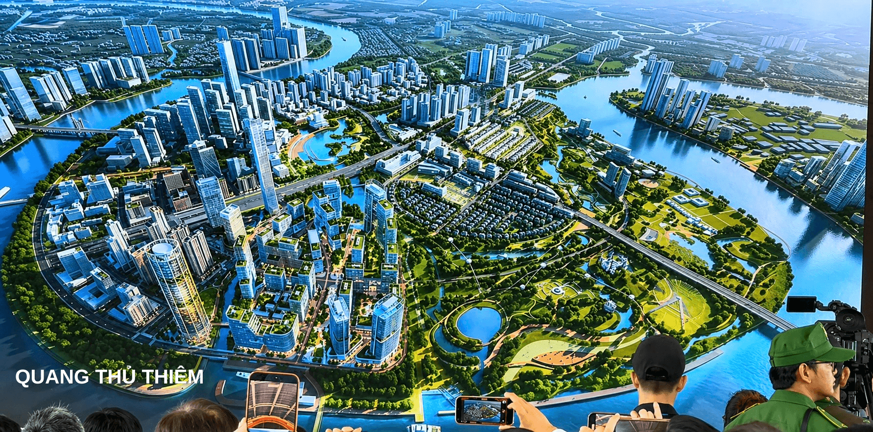phối cảnh dự án Sun Group Thủ Thiêm