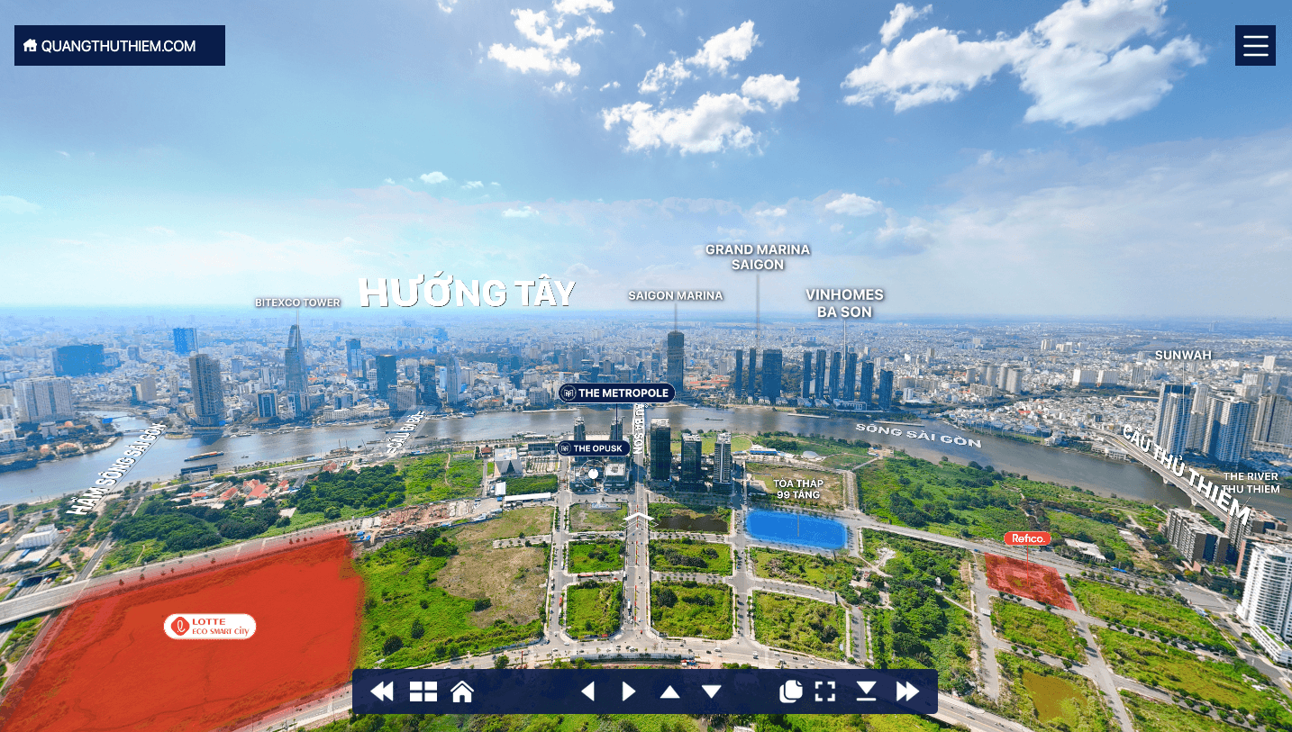 360 toàn cảnh Thủ Thiêm 2026